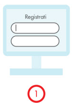 Registrazione on line